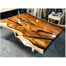 Mulyoharjo Furniture Slab Table High Quality Ki Hujan Supplier 1191