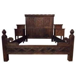 Minimalist Modern Solid Wood Platform Bed Frame
