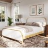 Modern Upholstered Wood Frame Bed