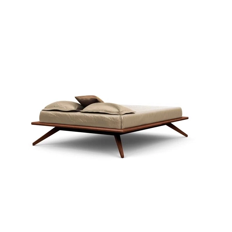 Modern Minimalist Wooden Bed Frame Platform Style Modern Minimalist Wooden Bed Frame Platform Style