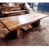 Mulyoharjo Furniture Slab Dining Table Wide Trembesi Wood Supplier 1200