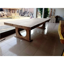 Mulyoharjo Furniture Table Whole Monkey Pod Wood Supplier 1202