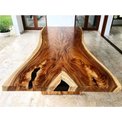 Mulyoharjo Furniture Dining Table Slab Thick Whole Meh Supplier 1210