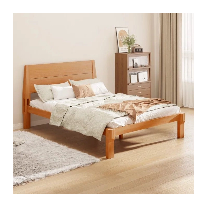 Solid Wood Minimalist Bed Frame for Bedroom Solid Wood Minimalist Bed Frame for Bedroom
