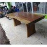 Mulyoharjo Furniture Table Large Monkey Pod Wood Supplier 1215