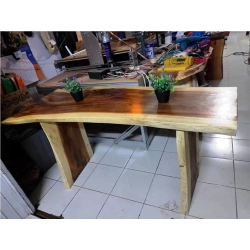 Mulyoharjo Furniture Slab Dining Table Thick Ki Hujan Supplier 1220