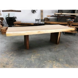 Mulyoharjo Furniture Slab Table High Quality Suar Wood Supplier 1221