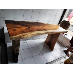 Mulyoharjo Furniture Table Big Monkey Pod Wood Supplier 1225