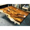 Mulyoharjo Furniture Dining Table Slab Thick Suar Wood Supplier 1226
