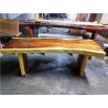 Mulyoharjo Furniture Dining Table Slab Wide Monkey Pod Wood Supplier 1237