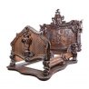 Antique Style Ornate Carved Wooden Bed Frame Classic Design