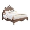 Ornate Carved Wood Bed Frame