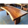 Mulyoharjo Furniture Slab Table Solid Monkey Pod Wood Supplier 1245