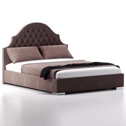 Luxury Tufted Upholstered Platform Bed Frame