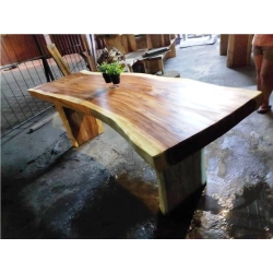 Mulyoharjo Furniture Table Thick Trembesi Wood Supplier 1255