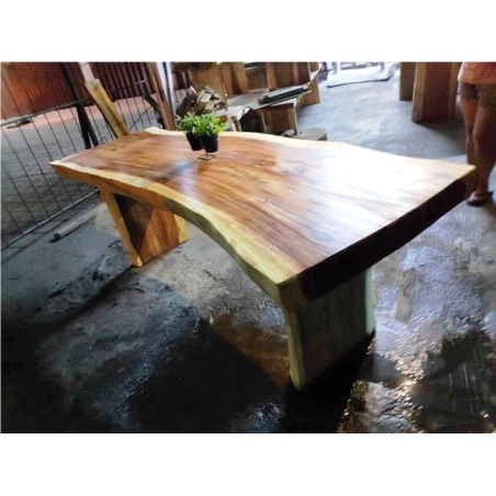 Mulyoharjo Furniture Table Thick Trembesi Wood Supplier 1255