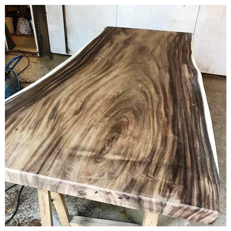 Mulyoharjo Furniture Slab Dining Table Whole Trembesi Wood Supplier 1262