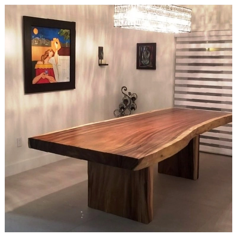 Mulyoharjo Furniture Slab Dining Table Thick Whole Ki Hujan Supplier 1267 Mulyoharjo Furniture Slab Dining Table Thick Whole Ki Hujan Supplier 1267