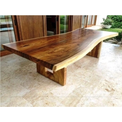 Mulyoharjo Furniture Slab Table Big Suar Wood Supplier 1268