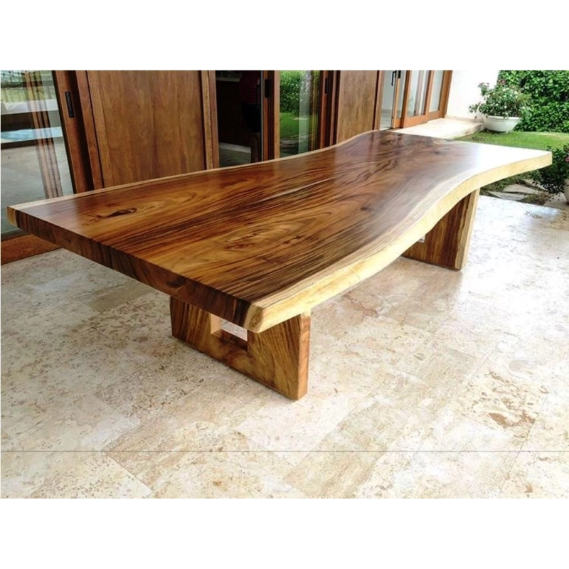 Mulyoharjo Furniture Slab Table Big Suar Wood Supplier 1268