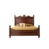 Luxurious Carved Solid Wood Queen Size Bed Frame