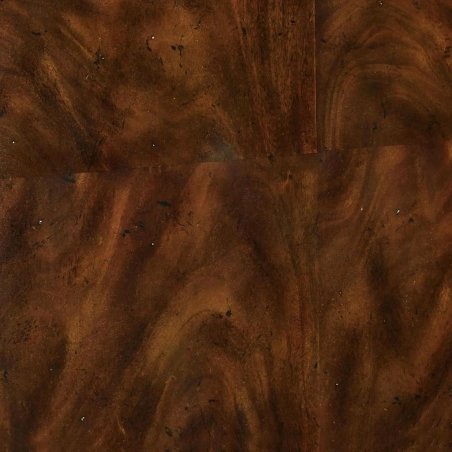 Elegant Dark Brown Wood Finish Classic Sofa
