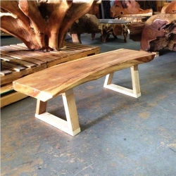 Mulyoharjo Furniture Table High Quality Monkey Pod Wood Supplier 1276