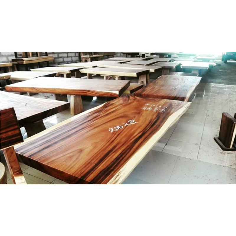 Mulyoharjo Furniture Dining Table Slab Large Trembesi Wood Supplier 1277 Mulyoharjo Furniture Dining Table Slab Large Trembesi Wood Supplier 1277