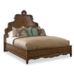 Exquisite Hand Carved Traditional Wooden Bed Frame