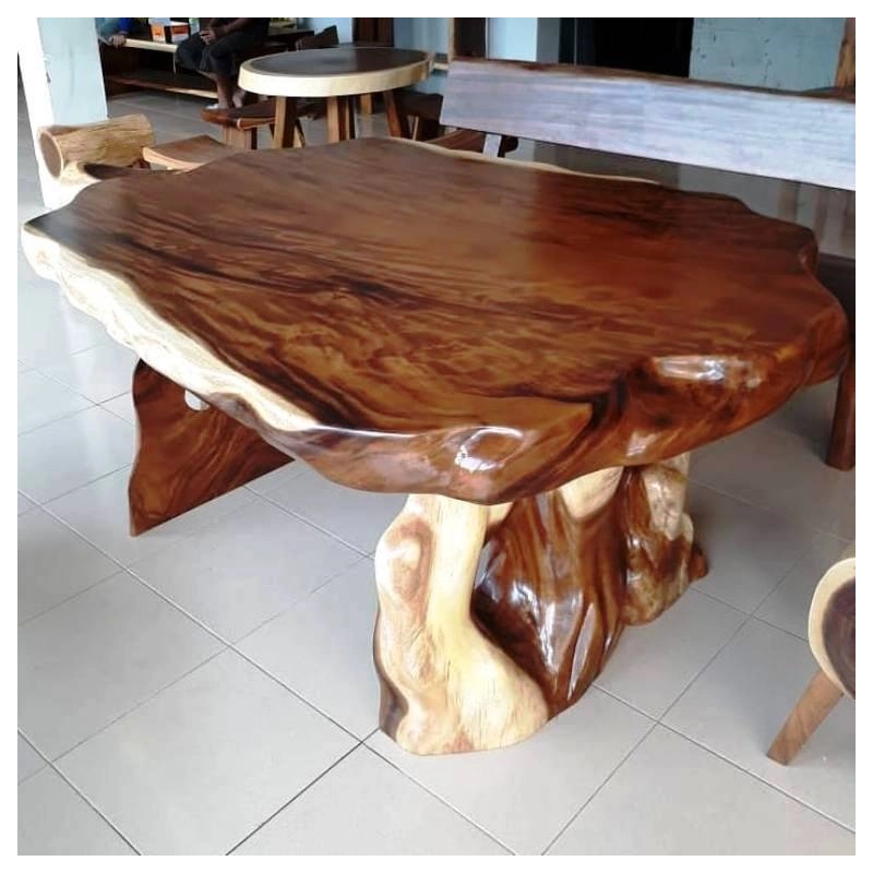 Mulyoharjo Furniture Slab Dining Table Whole Trembesi Wood Supplier 1282 Mulyoharjo Furniture Slab Dining Table Whole Trembesi Wood Supplier 1282