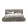Luxury Button Tufted Upholstered Bed Frame
