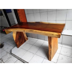 Mulyoharjo Furniture Dining Table Suar Wood Supplier 1296