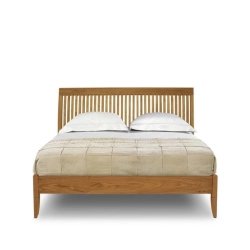 Solid Wood Minimalist Bedroom Bed Frame