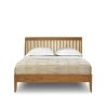 Solid Wood Minimalist Bedroom Bed Frame