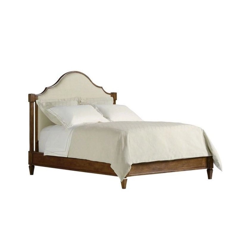 Elegant Upholstered Headboard Wooden Bed Frame Elegant Upholstered Headboard Wooden Bed Frame