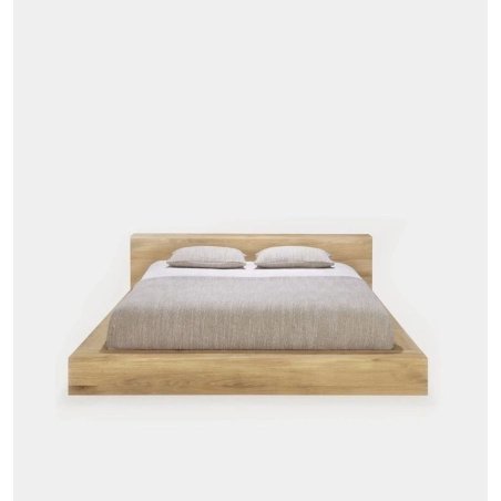 Minimalist Solid Wood Bed Frame Platform Design