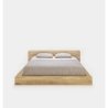 Minimalist Solid Wood Bed Frame Platform Design