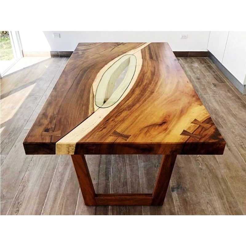 Mulyoharjo Furniture Dining Table Slab Suar Wood Supplier 1314 Mulyoharjo Furniture Dining Table Slab Suar Wood Supplier 1314