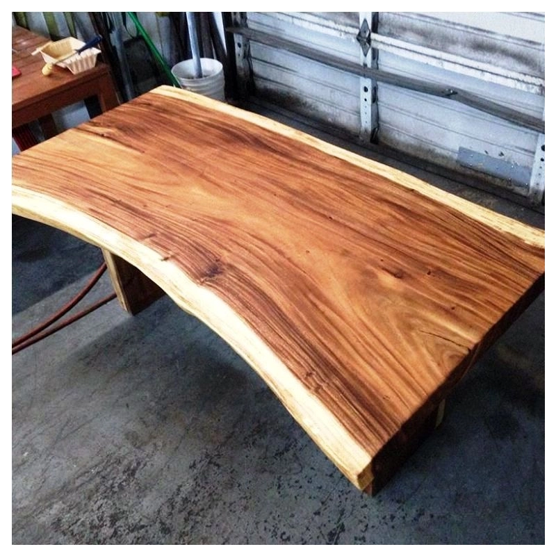 Mulyoharjo Furniture Suar Wood Slab Dining Table 1319 Mulyoharjo Furniture Suar Wood Slab Dining Table 1319