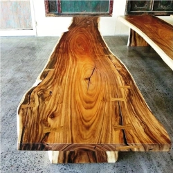 Mulyoharjo Furniture Ki Hujan Slab Dining Table 1322