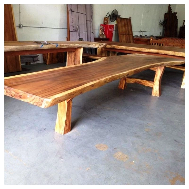 Mulyoharjo Furniture Acacia Slab Dining Table 1328