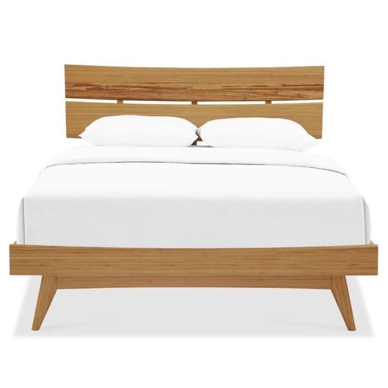 Minimalist Modern Wood Bed Frame with Headboard Minimalist Modern Wood Bed Frame with Headboard