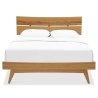 Minimalist Modern Wood Bed Frame with Headboard