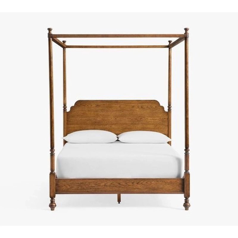 Classic Traditional Wooden Four Poster Bed Frame Classic Traditional Wooden Four Poster Bed Frame