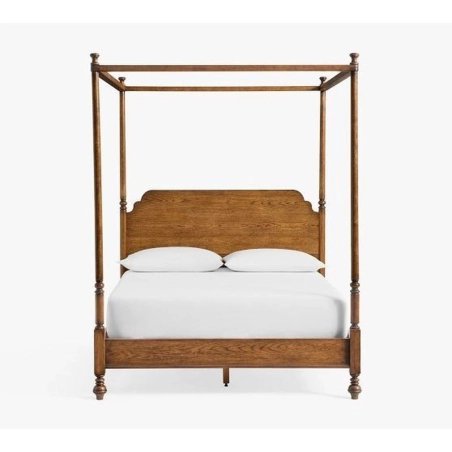 Classic Traditional Wooden Four Poster Bed Frame