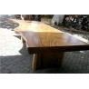 Mulyoharjo Furniture Suar Wood Slab Dining Table 1329