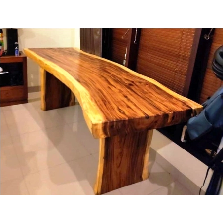 Mulyoharjo Furniture Suar Slab Dining Table 1340