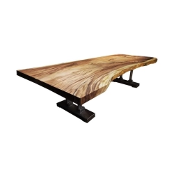 Mulyoharjo Furniture Ki Hujan Slab Dining Table 1346