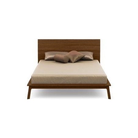 Modern Minimalist Wooden Bed Frame with Headboard - Quality Bedroom Furniture
