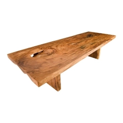 Mulyoharjo Furniture Meh Wood Slab Dining Table 1352